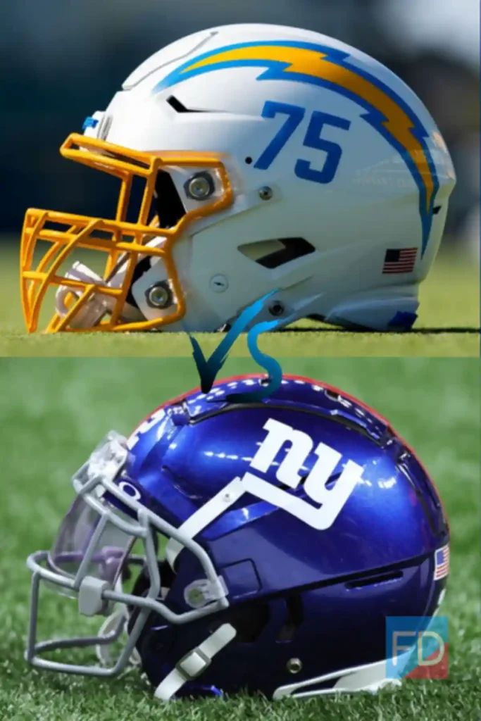 Los Angeles Chargers vs New York Giants Match Player Stats