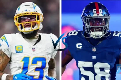 Los Angeles Chargers vs New York Giants Match Player Stats
