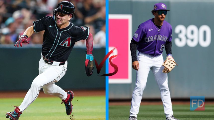 Arizona Diamondbacks vs Colorado Rockies Match Player Stats