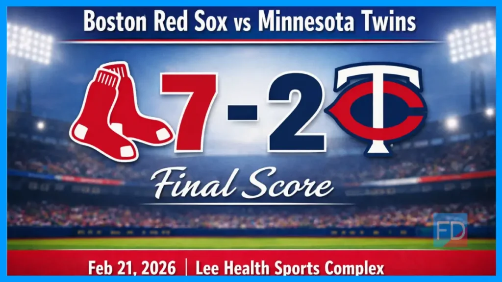 Boston Red Sox vs Minnesota Twins