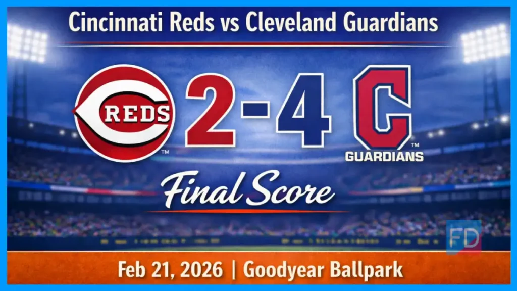 Cincinnati Reds vs Cleveland Guardians Match Player Stats