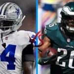 Dallas Cowboys vs Philadelphia Eagles Match Player Stats