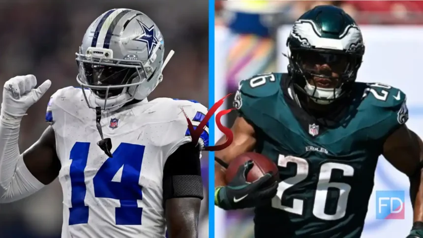 Dallas Cowboys vs Philadelphia Eagles Match Player Stats