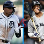 Detroit Tigers vs New York Yankees Match Player Stats