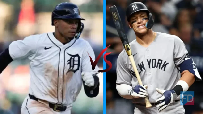 Detroit Tigers vs New York Yankees Match Player Stats