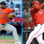 Houston Astros vs Washington Nationals Match Player Stats