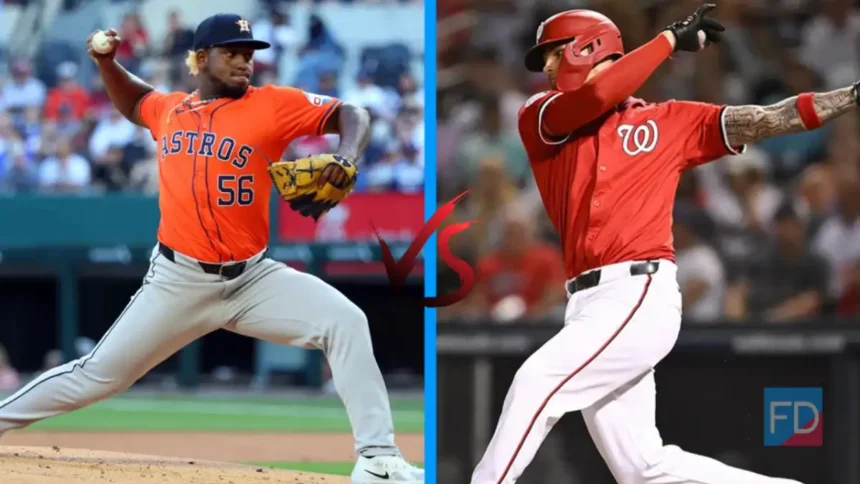 Houston Astros vs Washington Nationals Match Player Stats