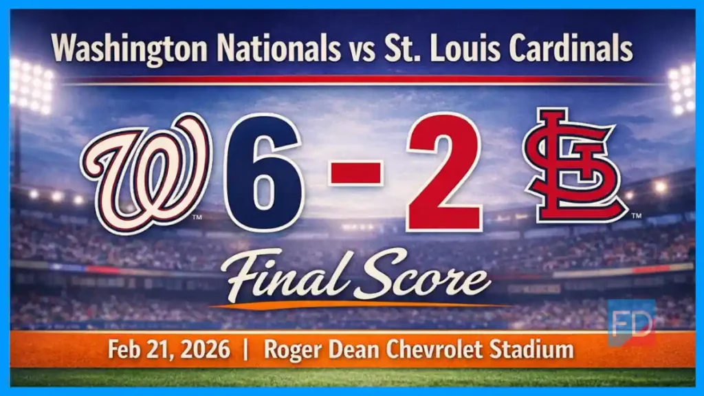 Washington Nationals vs St Louis Cardinals Match Player Stats